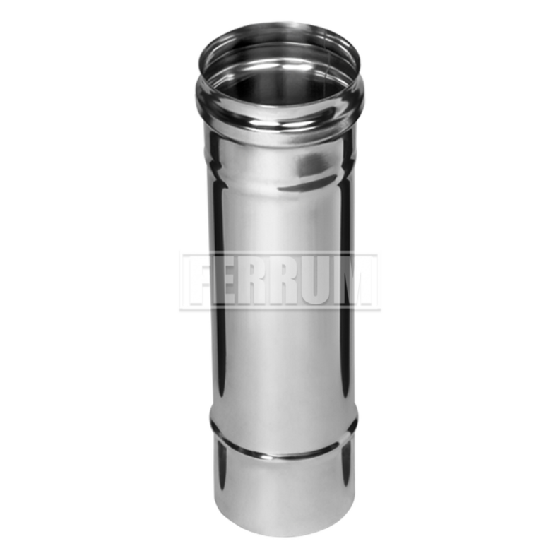 Дымоход 1,0м (430/0,8 мм) Ferrum
