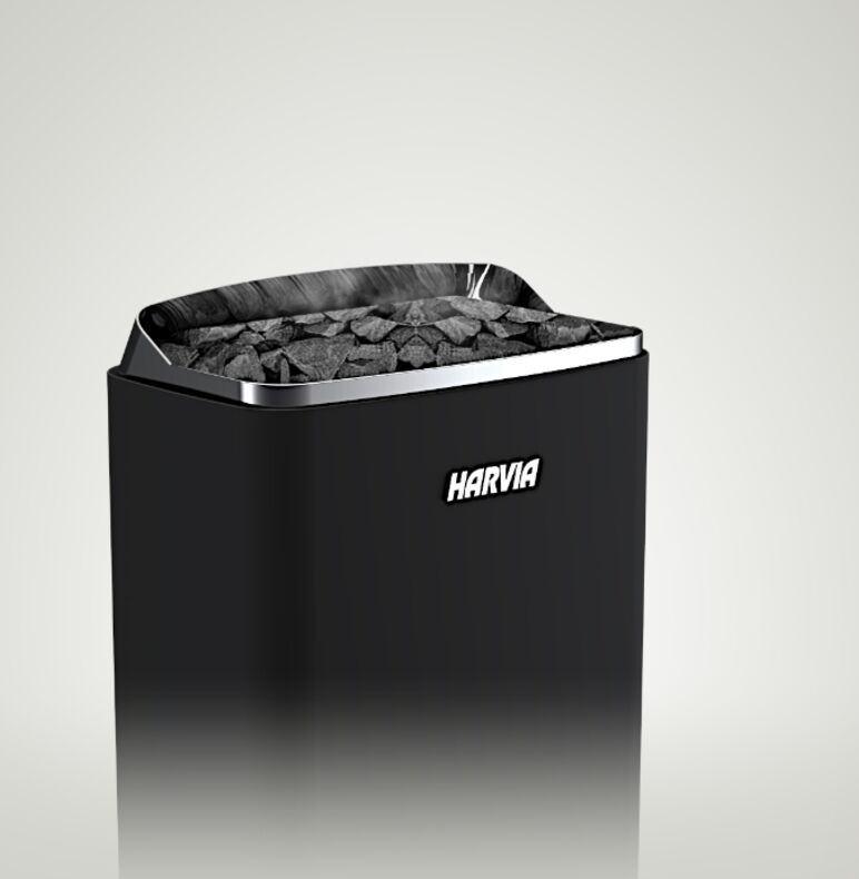 Электрическая печь Harvia SteelTop M45 Black