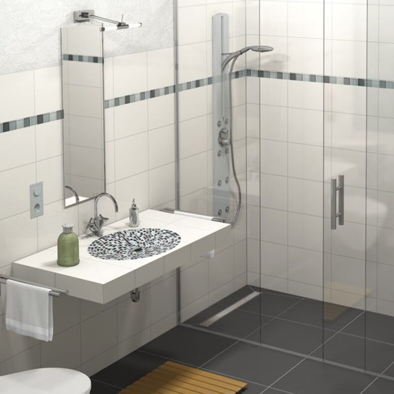 Душевой поддон Lux Elements TUB-LINE Q1